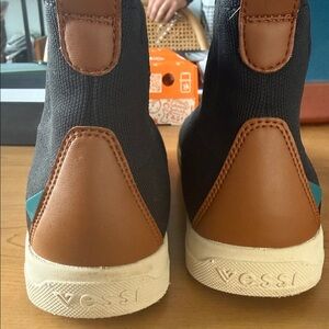 Vessi Black and Brown Boots